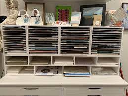Craft storage cabinets are great for organizing your crafts, art supplies, and much more. Pin On Scrapbooking Organization Ideas
