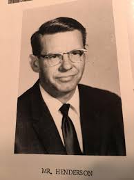 Mr. James Henderson 6th Grade. Circa 1970