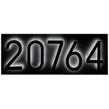 Led Lighted House Numbers Wayfair