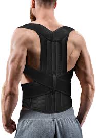 A back brace is offering support to your spine muscles and bones. Amazon Com Back Brace Posture Corrector For Women And Men Back Braces For Upper And Lower Back Pain Relief Adjustable And Fully Back Support Improve Back Posture And Lumbar Support M 30 35 5 Waist Health