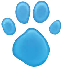 Blue S Paw Print Reboot In 2020 Paw Print Blues Clues Paw