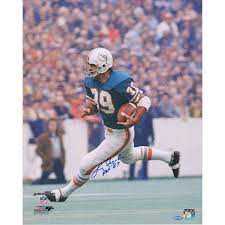 Larry Csonka Miami Dolphins Fanatics Authentic Autographed 16 X 20 Action Running Photograph With Hof 87 Inscription Miami Dolphins Football Dolphins Football Dolphins