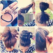 This 90 Second Ballerina Bun Will Stay Through Even The Most Vigorous Workout Because Spin Pins Hair Hacks Hair Styles Hair Beauty