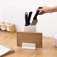 Magnetic knife block, natural bamboo knife holder with strong magnets, double side cutlery display stand and storage rack, comes in a gift box 4.6 out of 5 stars 426 $32.99 Knife Block Stand Knife Holder Cutting Board Holder Kinfe Storage Box Kitchen Organizer Chopping Board Storage Rack Shelf Big Promo 8c24c Goteborgsaventyrscenter