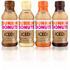 Dunkin' cookies & cream iced coffee bottle. 1