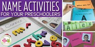 Name Activity Ideas For Your Preschoolers Early Learning Ideas
