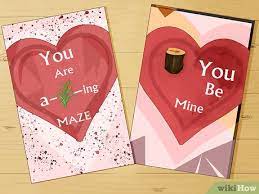 Each of these valentine day cards is a sight to behold. 4 Ways To Make A Valentines Day Card Wikihow