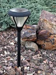 Solar Path Lights Warm And Bright White Led Set Of 2 Gama Sonic