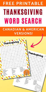Free Printable Thanksgiving Word Search American Canadian Thanksgiving Word Search Printable American Canadian Thanksgiving Word Searches The Artisan L In 2020 Thanksgiving Words Thanksgiving Word Search Canadian Thanksgiving