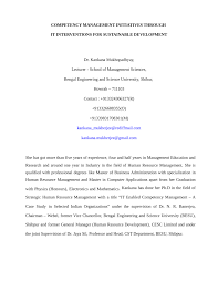 Faculty, accreditors, library and information science educators, and administrators. Pdf Competency Management Initiatives Through It Interventions For Sustainable Development