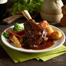 In a large bowl, mix all the ingredients together, season and set aside. Kings Of Low Slow Lamb Shank With Minted Gravy Ocado