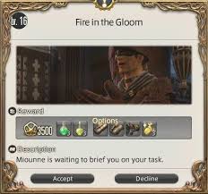 A colossal adventure odyssey that turns back the hands of time to the very beginning of man's existence. Fire In The Gloom Final Fantasy Xiv A Realm Reborn Wiki Guide Ign