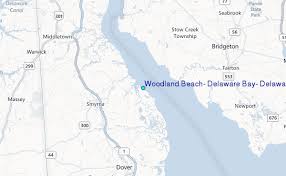 Woodland Beach Delaware Bay Delaware Tide Station Location