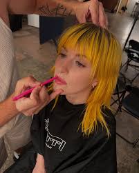 A monochromatic eye, lip, and cheek moment for Ms. Williams. 📍PARIS Night  4 Eyes & Lips: We used the @maybelline Lip Vinyl in shade “Punchy”