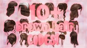 Read brown hair from the story roblox ids by erickaterry15 with 2175 reads. 10 Aesthetic Brown Hair Codes Roblox Youtube