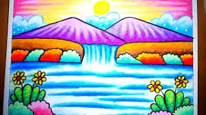 29 pemandangan alam mudah cara menggambar dan mewarnai pemandangan alam mudah dengan gradasi crayon drawing nature scene di 2020 cara menggambar pemandangan drawing. Cara Menggambar Pemandangan Alam Dengan Crayon Paimin Gambar