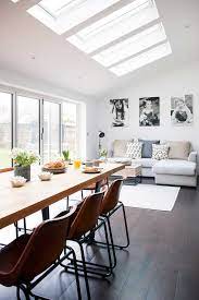 Glass tabletops can scratch or chip easily, though, and will likely have an abundance of fingerprints. Open Plan Extension To A 1920s Home Real Homes Open Plan Kitchen Living Room Open Plan Kitchen Dining 1920s House