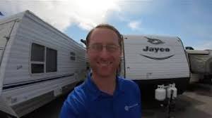 There is an automatic roll out awning, perfect for putting a picnic table under, outdoor outlets an outdoor shower and much more. 2017 Jayco Jay Flight 287bhsw Bunk House Travel Trailer Youtube