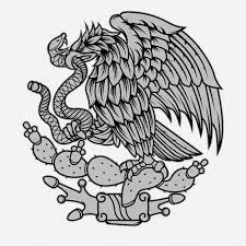Mexican Eagle And Snake Tattoo Premium V Premium Vector Freepik Vector Background Mexican Art Tattoos Mexican Eagle Aztec Tattoo Designs