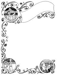 Use the borders in microsoft word, photoshop, and other software. Free Printable Writing Paper With Borders N2 Free Image Download