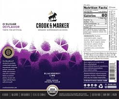 In my mind seltzer = flavorless water. Blackberry Lime Crook Marker Untappd