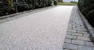How we recently transformed an old tired driveway into a driveway of the future.resin bonded surfacing from: Cost Of A Resin Bound Driveway