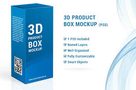 Free 3d Product Box Mockup 2 Box Mockup Mockup Photoshop