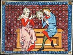 Le langage de l'amour l'amour médiéval aime à employer les métaphores qui puisent dans le répertoire de la nature, de la guerre, de la chasse, des tournois, mais aussi de la cuisine : Le Rapide Du Web Quelle Bd Lisait On Au Moyen Age Amour Courtois Moyen Age Art Medieval