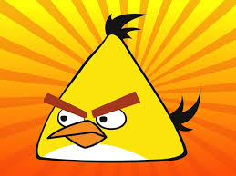 Make your device cooler and more . Yellow Angry Bird Free Vector Download It Now