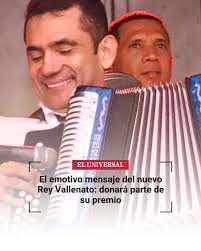 🎶 Más que talento, solidaridad: el nuevo Rey Vallenato emocionó al revelar  que compartirá su premio con quienes más lo necesitan. 🔗👇