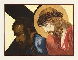 François Louis Schmied | Christ; Christ and Simon of Cyrene. Pl. For The  Way of the Cross (1931) | Artwork performance at auction | MutualArt