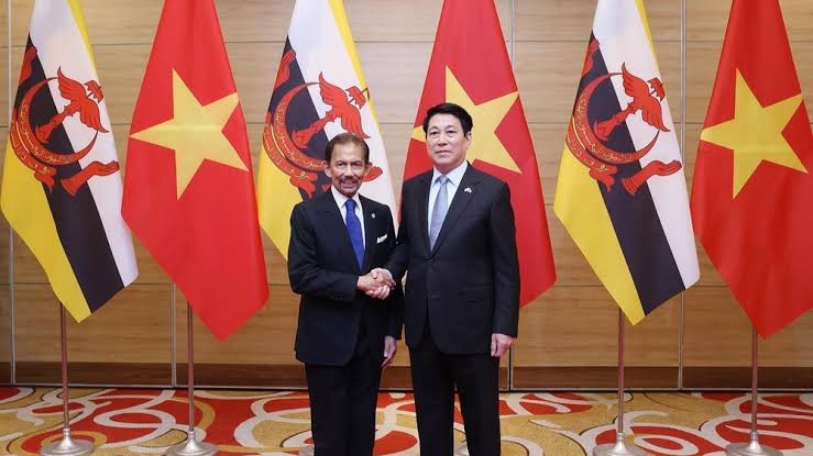 Quốc vương Brunei kết thúc tốt đẹp chuyến thăm cấp Nhà nước tới Việt Nam