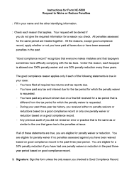 In this video, i answer the question about if (and when) the irs will waive penalties and interest and i show you exactly how to request the irs to remove. Instructions For Form Nc 5500 Request To Waive Or Reduce Penalties Printable Pdf Download