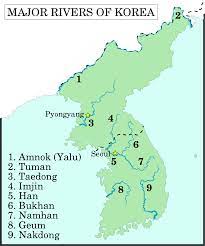 Forced into agriculture, they were no longer able to fish for salmon in their rivers and hunt deer on it is important to protect the honour and dignity of the ainu people and to hand those down to the next. List Of Rivers Of Korea Wikipedia