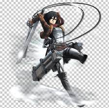 A O T Wings Of Freedom Mikasa Ackerman Eren Yeager Attack On Titan Art Png Clipart A O T Action Fig Attack On Titan Art Attack On Titan Attack On Titan 2