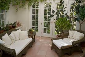 Portrait Of Various Elegant And Comfortable Furniture For Casual Sunroom Without Making It Less Expensive Sunroom Decorating Sunroom Furniture Small Sunroom