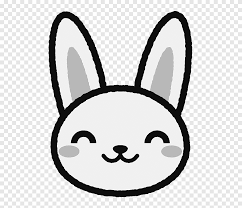 Kumpulan gambar hitam putih bw untuk diwarnai freewaremini. Kucing Kelinci Shiba Inu Hewan Wajah Kelinci Putih Hewan Png Pngegg