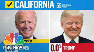 Nbc News Projects Biden Will Win California Oregon And Washington Nbc News Youtube