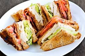 Sandwich Recipe Stacked Turkey Tomato Bacon Club Club Sandwich Sandwiches Recipes