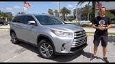 Berapa harga toyota highlander 2018 matic, warna putih? 2018 Toyota Highlander Xle Awd Test Drive Video Review Youtube