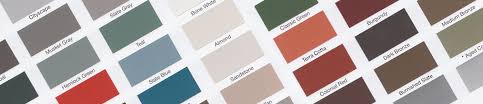 Color Chart Coated Metals Group