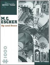 Welcome to the most active jigsaw puzzle forum on the internet. M C Escher Up And Down Lora Santiago 9780764946424