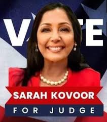 Vote Sarah Kovoor for Judge