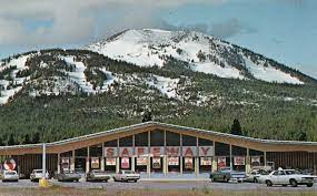 Safeway Supermarket Retro Postcard Burney Ca Burney Falls Places Shasta County