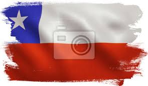 Chile ist eine präsidiale republik in südamerika. Chile Flagge Leinwandbilder Bilder Santiago Chilenisch Chile Myloview De