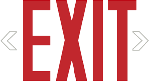 Fire exit stock vectors, clipart and illustrations. Exit Sign Text Exit Sign Clipart Full Size Clipart 4042117 Pinclipart