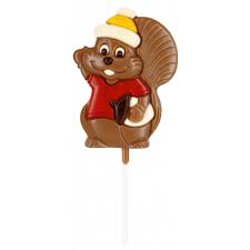 Sucette Chocolat Ecureuil De Noel Generation Souvenirs Sucette Chocolat Sucette Friandises De Noel