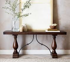 Can be used in multiple room settings: Lorraine 70 Console Table Pottery Barn