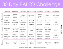 30 Day Paleo Challenge Diary Of A Fit Mommy In 2021 30 Day Paleo Challenge Paleo Challenge How To Eat Paleo