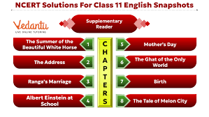 NCERT Solutions For class 11 english - PDF Updated for 2023-24